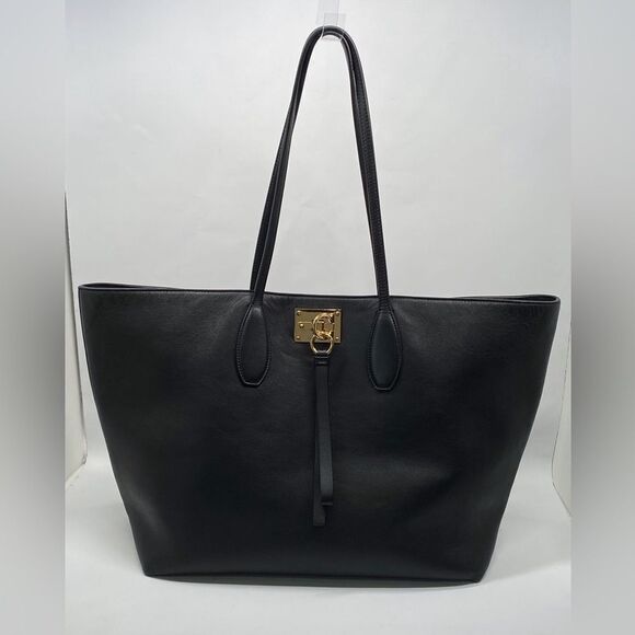 Ferragamo Studio Leather Tote Bag - Picture 2 of 15